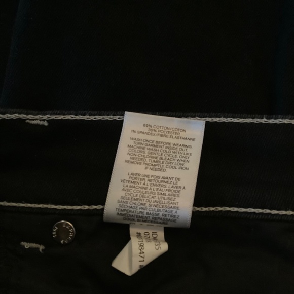 Express high rise black button fly skinny jean - Picture 11 of 12